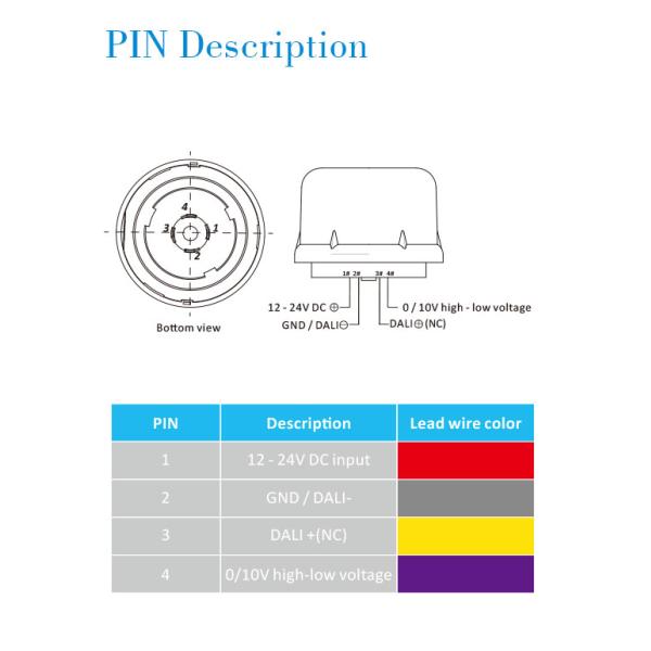 10mA Дневной датчик 12-24VDC IP65