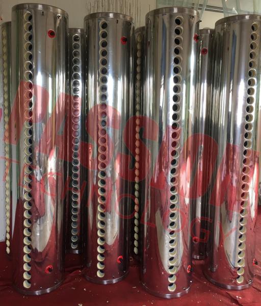 Food Grade Vacuum Tube Solar Water Heater Portable With Painted Steel Shell
