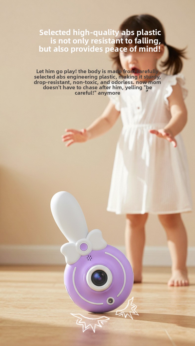 New Cross-Border Magic Wand Children's Camera HD Dual-Camera Video-Capable Cute Cartoon Digital Camera Wholesale