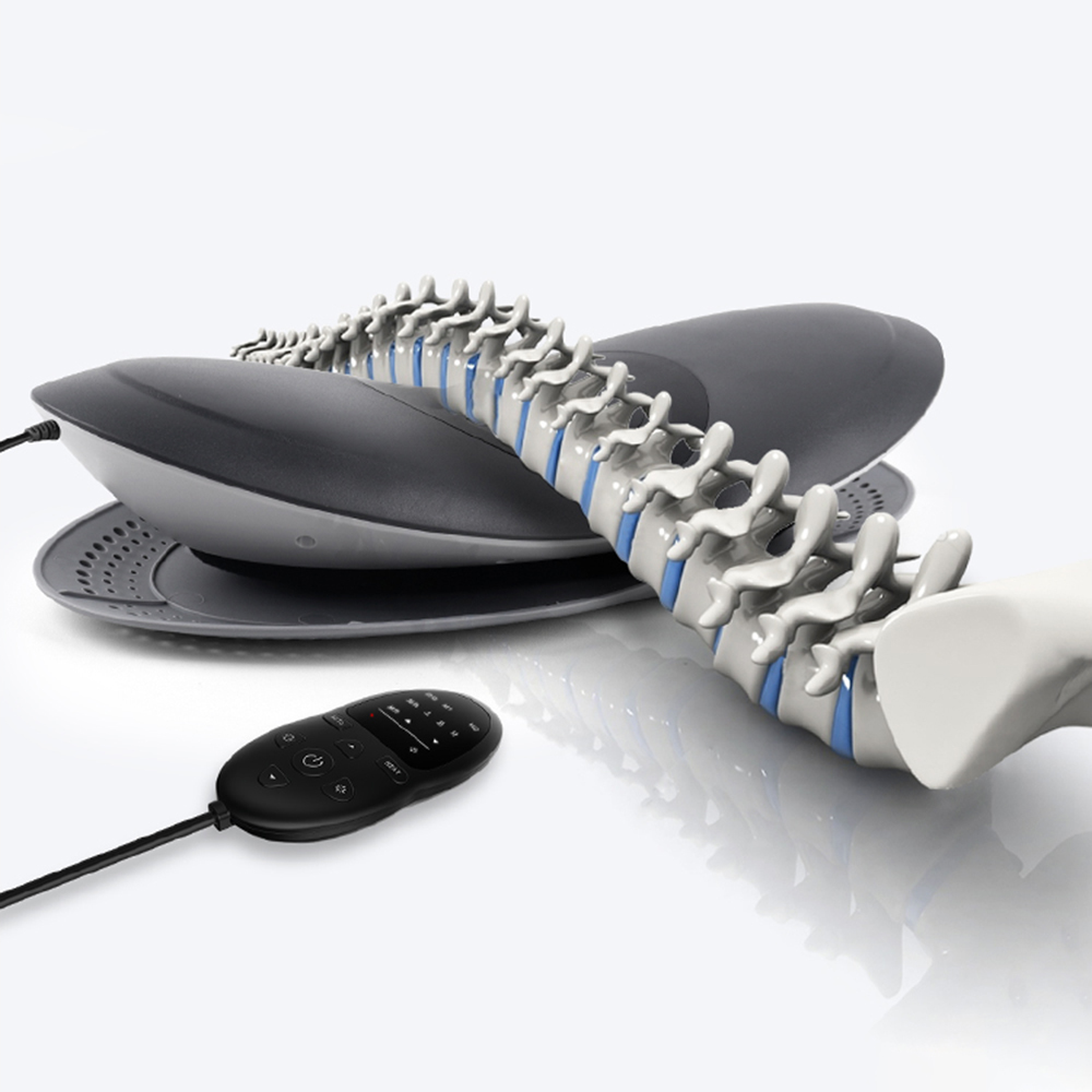 Lumbar Traction Device with Air Traction, Thermal Therapy, and Phototherapy for