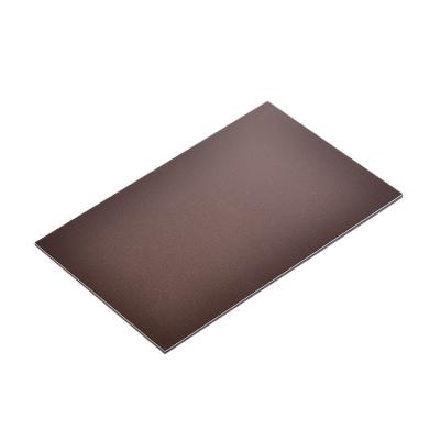 1220mm de prata escovou resistente UV do painel composto de alumínio