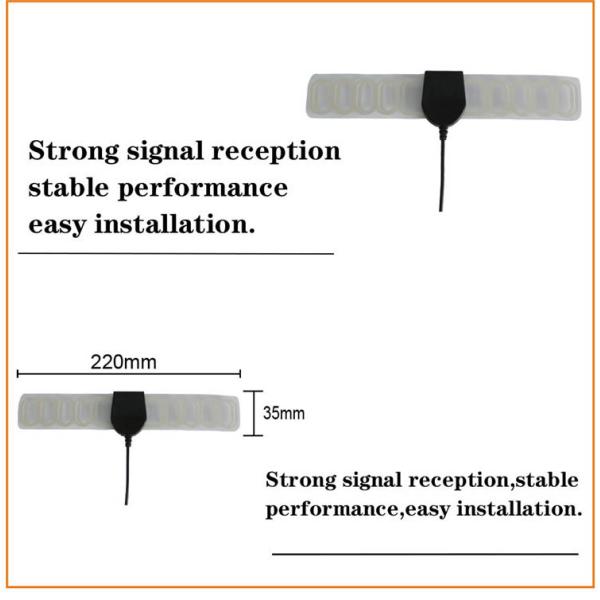 UHF VHF DAB FM Digital Car HDTV Antenna 50ohm Windscreen Car Aerial