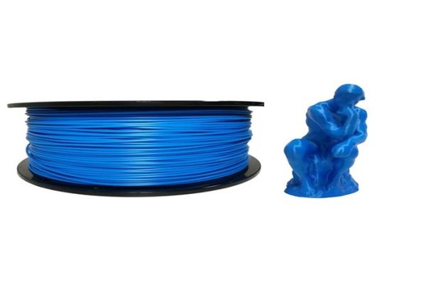 Blue PLA 3D Printer Filament 1.75mm 2.2lb 1kg Plastic Silk Filament