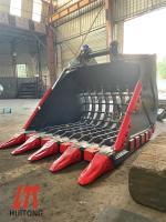 Cor feita sob encomenda de Mini Excavator Skeleton Bucket Sand e do cascalho