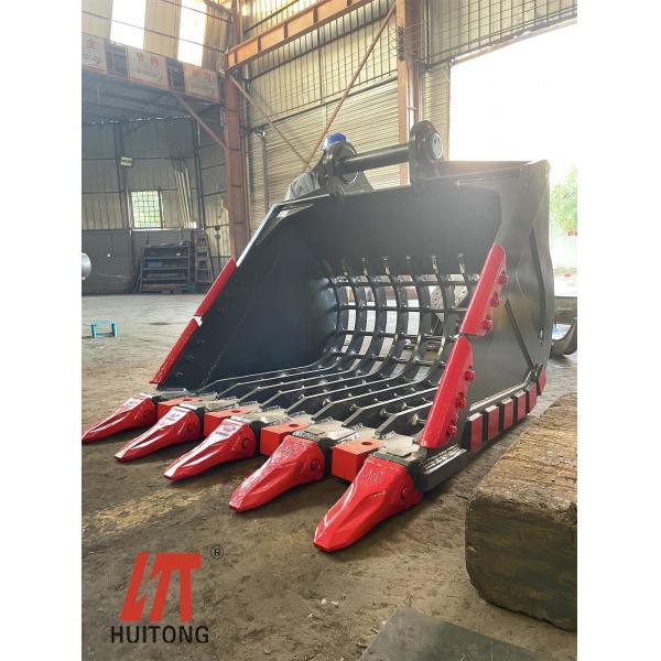 NM400 Excavator Skeleton Bucket Digger Equipment Garbage Sorting