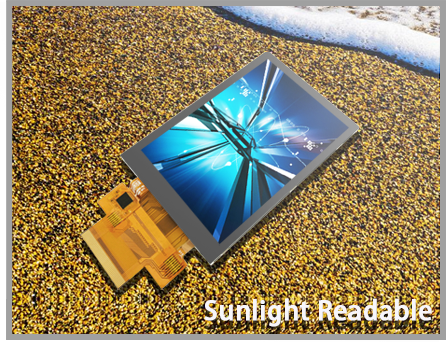 Фабричный LCD 3,5 дюймовый небольшой LCD дисплей с емкостным сенсорным дисплеем