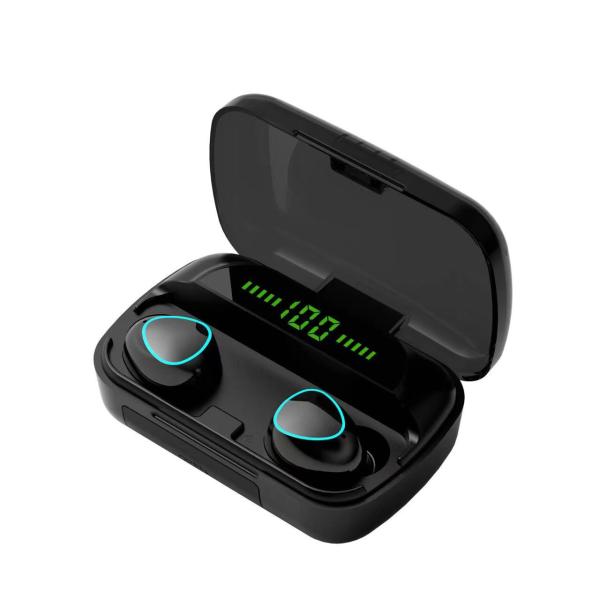 BT5.3 TWS Wireless Headphones Invisible Bluetooth Earbuds With 800mah Power Bank
