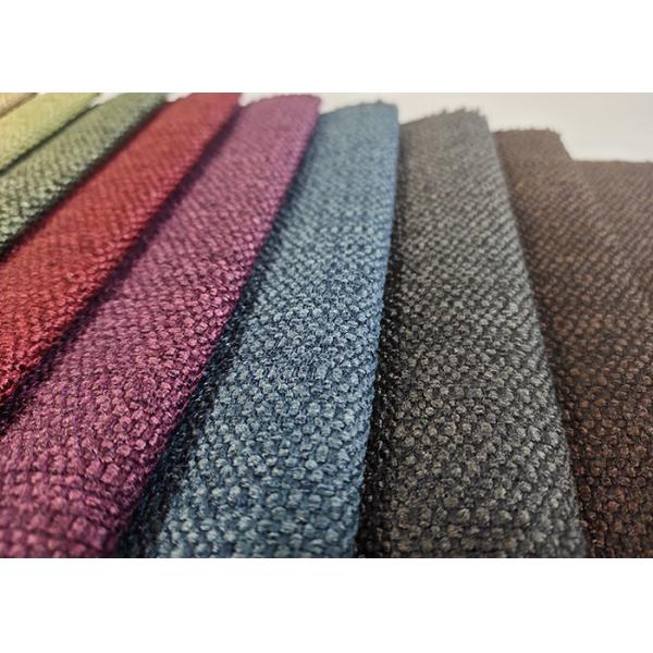 100%のポリエステル リネン ソファーの生地TUVの142cm編まれた織物