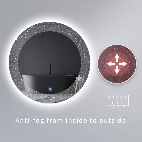 Отель освещенное зеркало телевизора без рамы светодиодный освещенный ванной зеркало для салона красоты