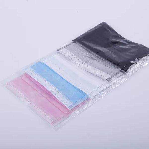 Lightweight Black Disposable Face Mask 3ply Breathing Medical Mask Anti Virus