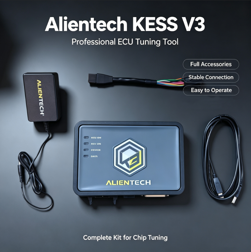 Alientech KESS V3 ECU Programmer with 10x Faster Data Transfer, 9-Language
