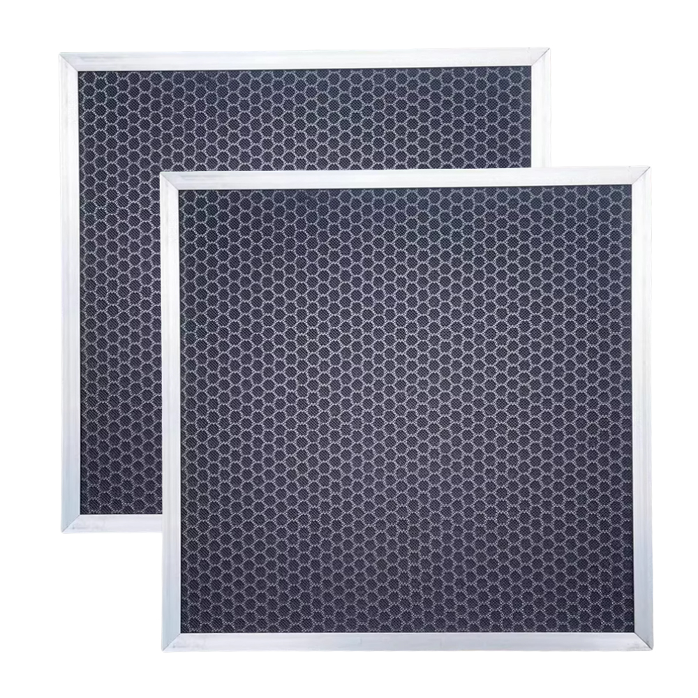 High Permeability Air Purifier Carbon Filter with Honeycomb Activated Carbon Particles for Anti-bacterial Odor Removal