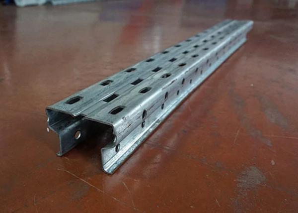 80mm Shaft Dia Rack Roll Forming Machine , Cable Tray Production Line Fully Automatic Operation