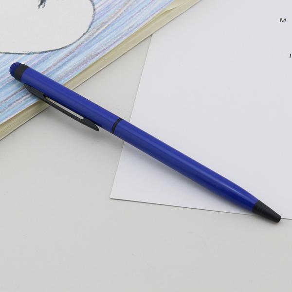 Colorful Metal Ballpoint Pen Touch Screen Twist Stylus Ball Pen For Office Business