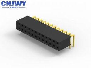 Resistência de isolação material do flash PBT do ouro do conector do encabeçamento do PWB de Femal