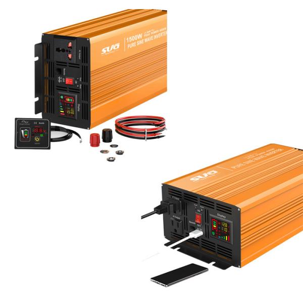 1500W 120V PV Power Inverter Water Resistant For School