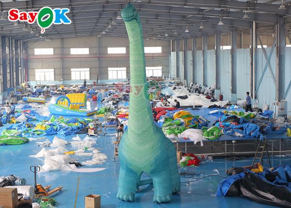 7m Inflatable Christmas Dinosaur Yard Decoration Inflatable Tyrannosaurus Rex Model