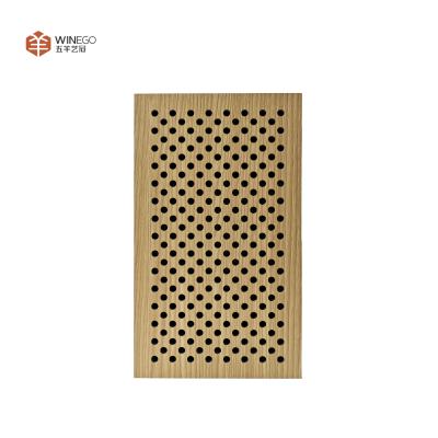 Architectural Perforated Acoustic Panel Ceiling & Wall Installation for Auditoriums