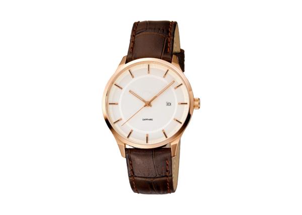 Screw Crown Stainless Steel Wristwatch , Waterproof Designer Watches Customized