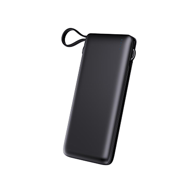 10000mAh Power Bank Built-in 3 Cables 22.5W Fast Charging Portable Charger with USB C Micro Cable for iPhone Samsung