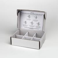 Affaires de luxe d'emballage de parfum de papier de carton embarquant les boîte-cadeau plats de poignée