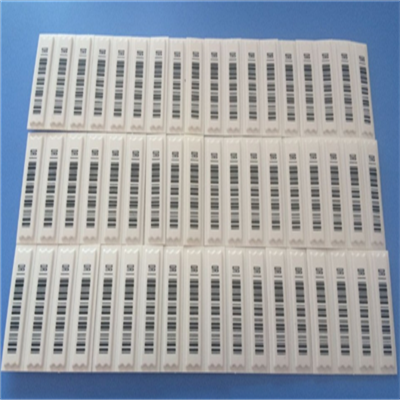 Label de code barres mou de représentation stable élevée de sensibilité avec l'impression de DR