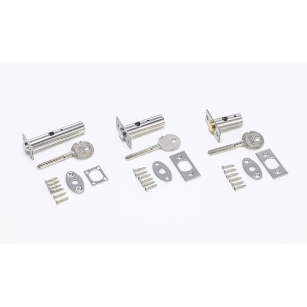 SUS201 Труба из нержавеющей стали портативный дверной замок для мебели