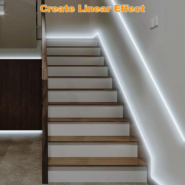 Smart White COB Led Strip Light with App and Remote 227g IP20 3000K Bright Warm White