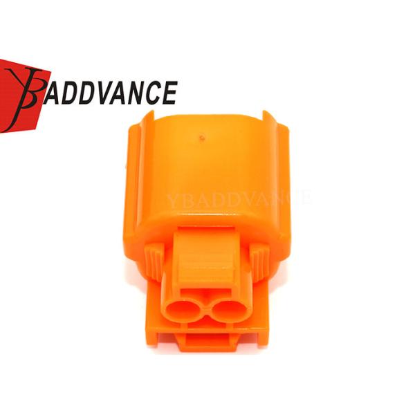 Соединитель автомобиля снабжения жилищем 2 Пин электрический женский оранжевый водоустойчивый