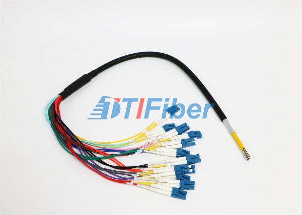 LC Duplex Clip Fiber Optic Pigtail for 2.0mm Fiber Cable