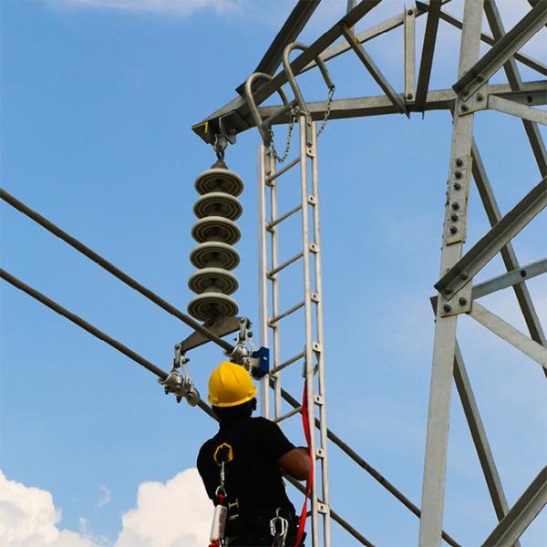 Transmission Line Stringing Tools Aluminum Suspension Ladder Hook