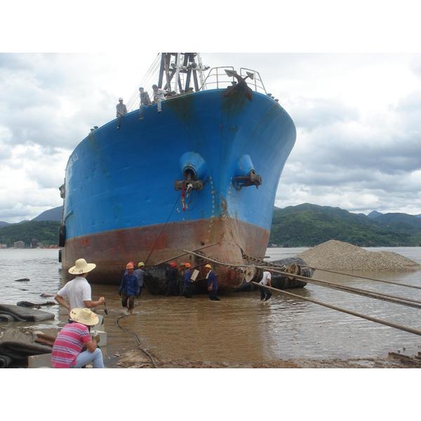 Natural Rubber 2.5*12m 4-12 Layers Marine Rubber Airbag Boat Launching