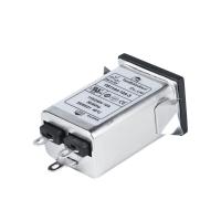 YBX IEC Filtre EMI d'entrée 220V AC Filtre de bruit EMC 1A 3A 6A 10A Pour les équipements électriques