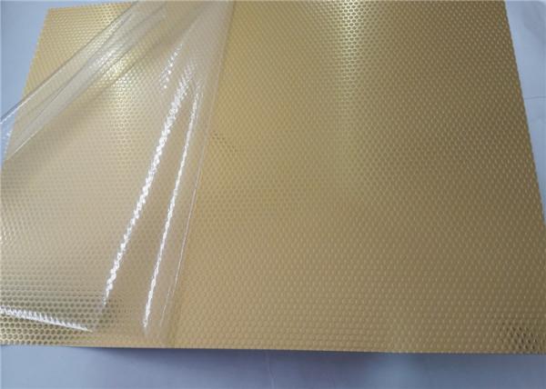Information Board Embossed Aluminum Sheet High Hardness Good Welding Ability