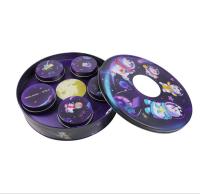 latas do presente de 0.25mm as grandes gravaram cookies Tin Can do Natal