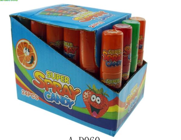Portable Fanny Pen Spray Candy Child Favourite Fruity Flavor Sweet 15 G Weight