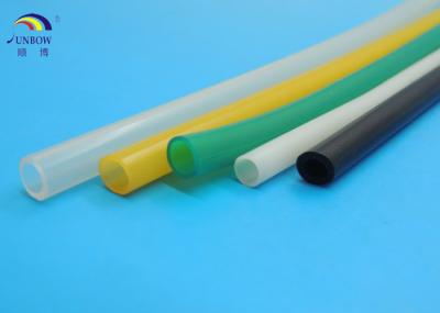 High Voltage Resistant Rubber Resin Soft Silicone Rubber Tube / Pipes Multi Color for Customized