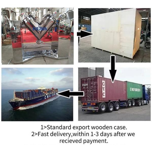 Большой вместимости V-образный смеситель из нержавеющей стали V-образный смеситель для добавки