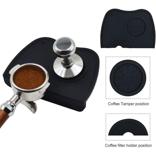 Аксессуары чая кофе циновки 18cm*10cm*10cm утрамбования эспрессо силиконовой резины