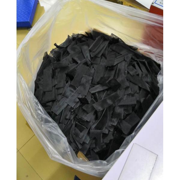 Black Bottle Polyethylene Mesh Sleeves , Bottle Protective Plastic Mesh Sleeve