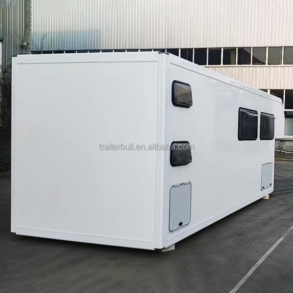 Customizable 20ft Motorhome Cab-over Truckbody for Expedition Vehicles and RV Trailers