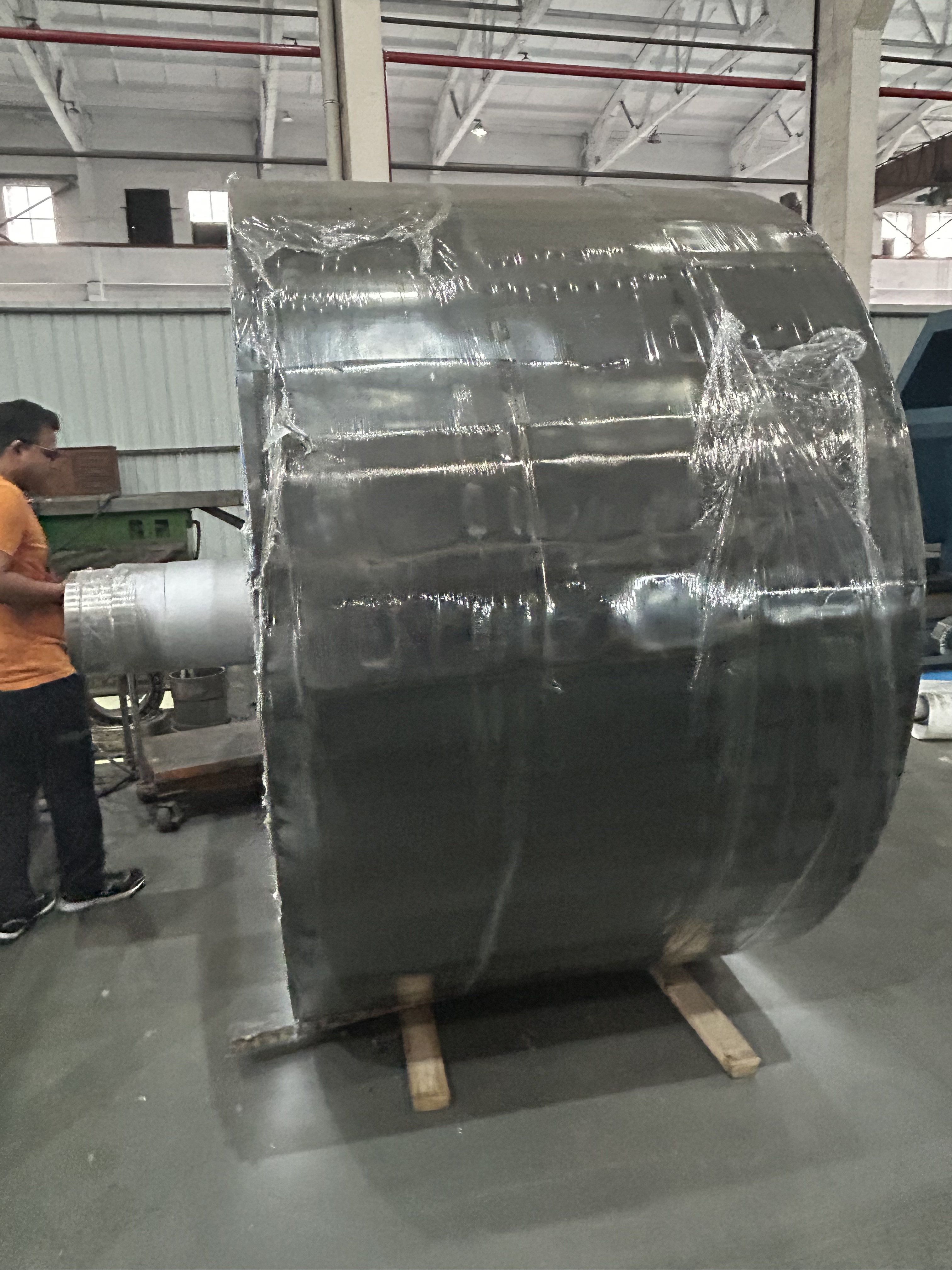 BOPP BOPET Chill Roller 3000mm Diameter Casting Roller Double Shell