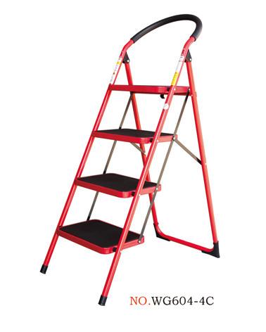 Anti Corrosion Household 1.3m Steel Step Ladder