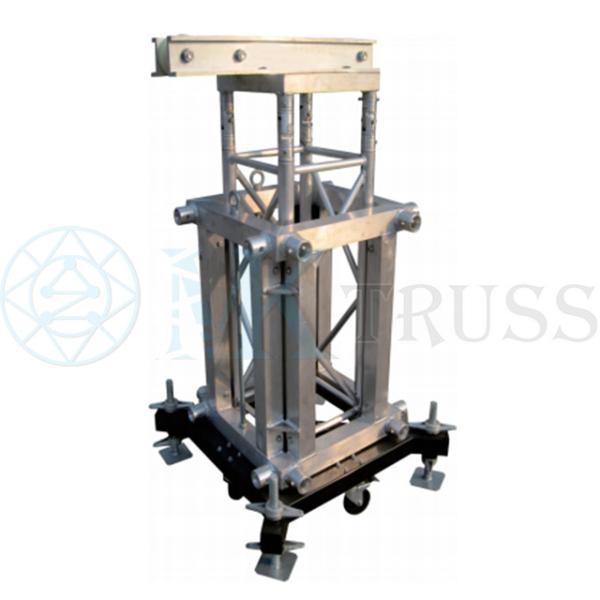 Aluminum Ground Support Truss Lighting System for 520mm 760mm Truss Frame Certificate