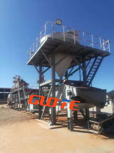Instalação de processamento de areia de sílica de grau de vidro com triturador de cone ISO CE