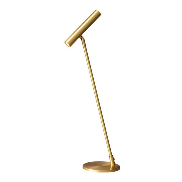 Copper L15*W20*H65cm Simple Nordic Bedroom Gold Study Bedside Table Lamp