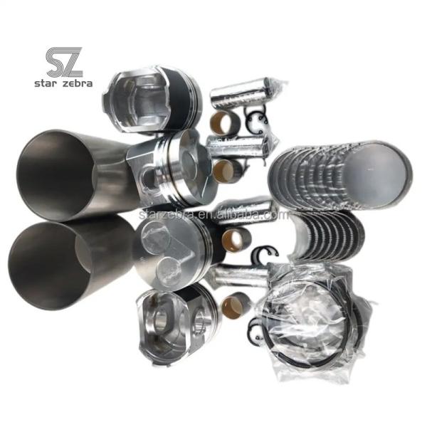 Kubota V2403 Harvester Engine Overhaul Package Four Matching Cylinders and Connecting Rods for Customer Requirements