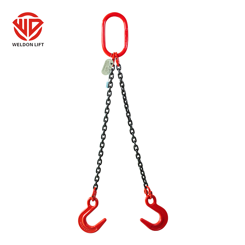 Heavy Duty Lifting Chain Sling Alloy Steel Chain Lifting Slings For Industrial Rigging G80
