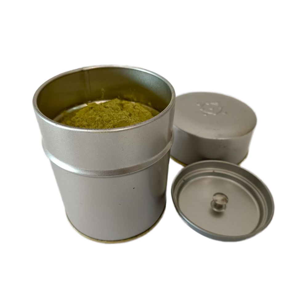60*H60mm 60*H68mm Matcha Powder Tin Air Tight Seal Food Grade Tinplate Container Candy Small