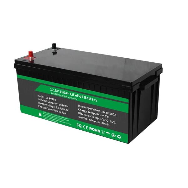 12.8v 100ah 150ah 105ah 200ah Lithium Ion Battery Pack With Advanced BMS Function Long Cycle Life
